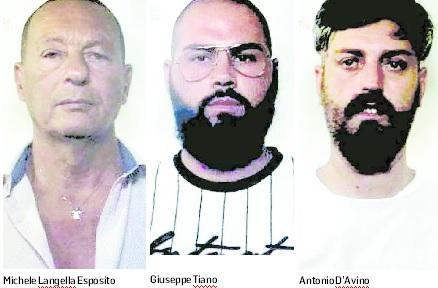 Michele Langella Esposito, Giuseppe  Tiano e Antonio D'Avino