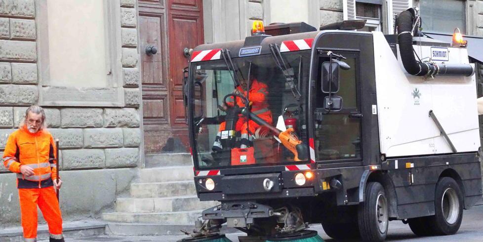 Sospesa la pulizia delle strade