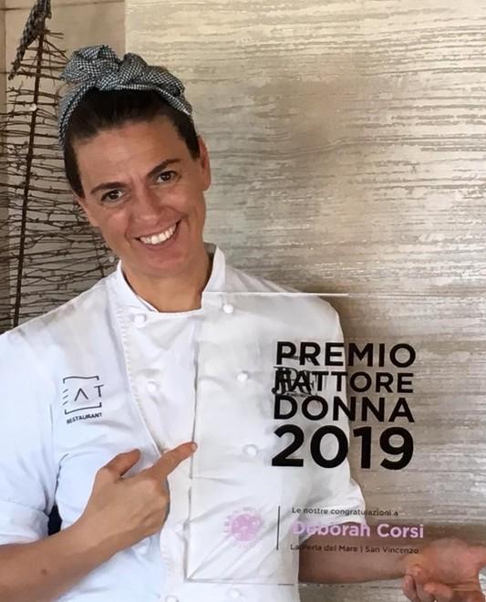 Premio Fattore Donna alla chef Debora Corsi