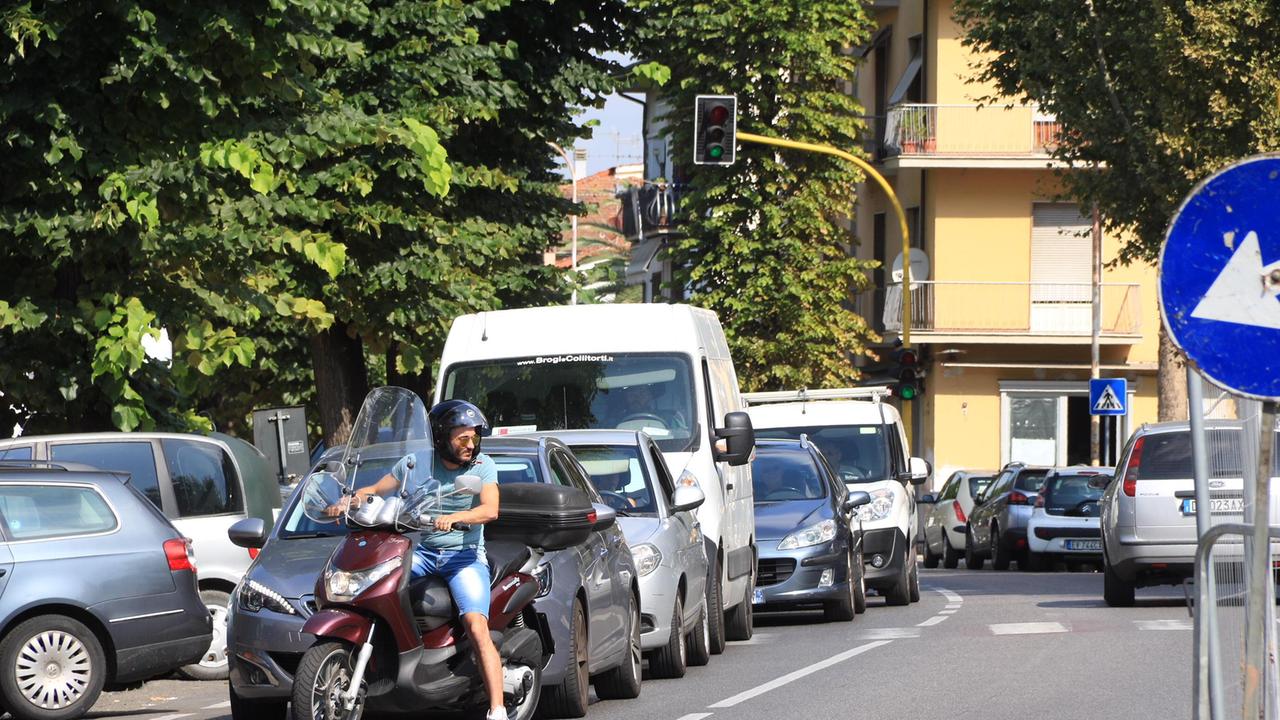 Un tratto di via Firenze