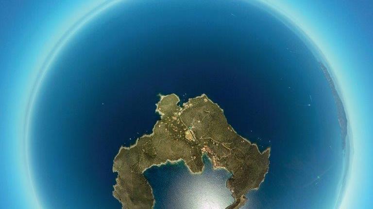 L'isola di Giannutri fotografata da Massimo Sestini