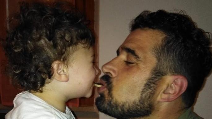 Auguri babbo. Da Viola