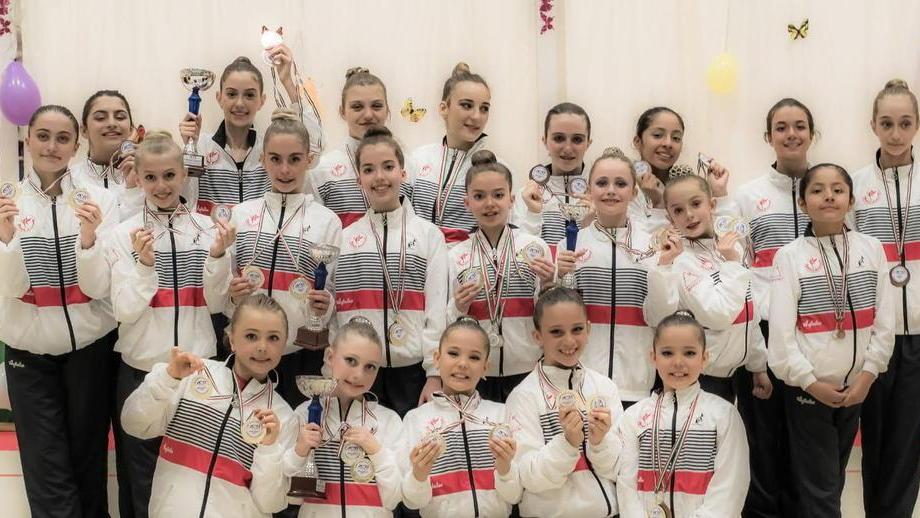 Ritmica Amaranto Livorno, titolo italiano squadre corpo libero