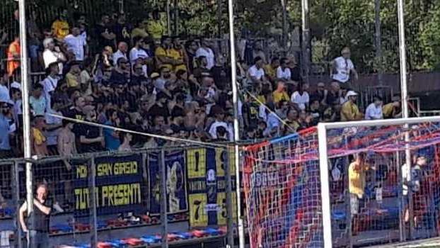 Trecento supporter canarini al Gavagnin Nocini