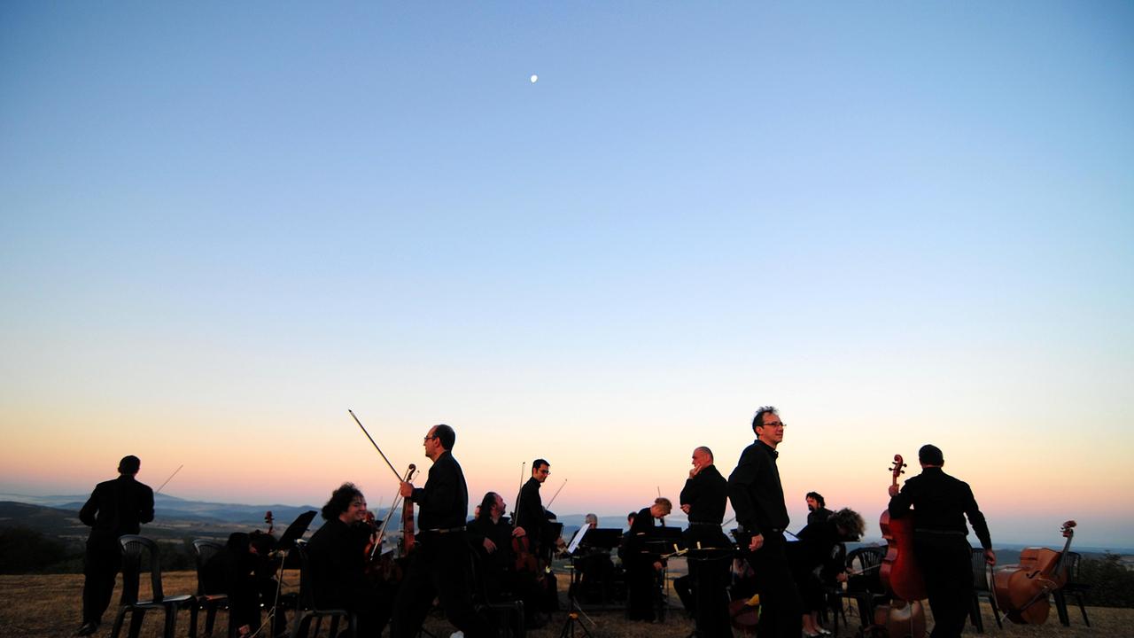 Una passata edizione del Concerto al tramonto a Ghiaccioforte (Scansano)