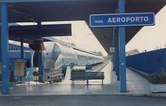 La stazione Pisa Aeroporto inaugurata nel 1983 mai utilizzata al meglio delle possibilità e smantellata nel 2013 in ragione del Pisa Mover