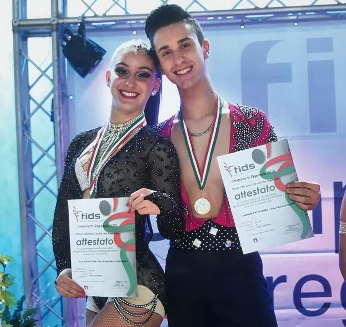 Palmerini e Francesconi super nella categoria 16/18 anni 