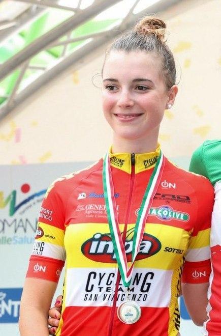 Gaia Masetti chiude terza in volata a Seren del Grappa