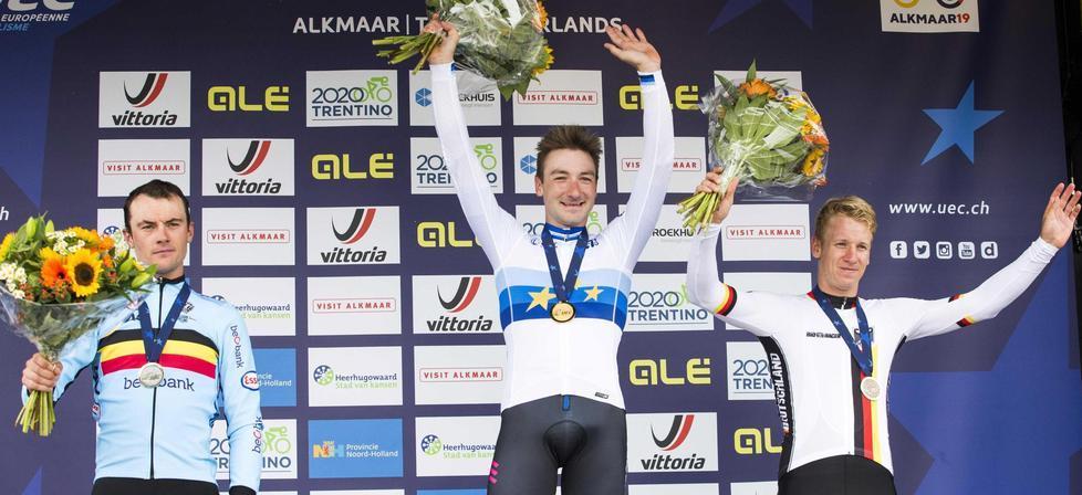 Viviani, uno sprint d’oro nella prova su strada «Avete visto un nuovo Elia» 