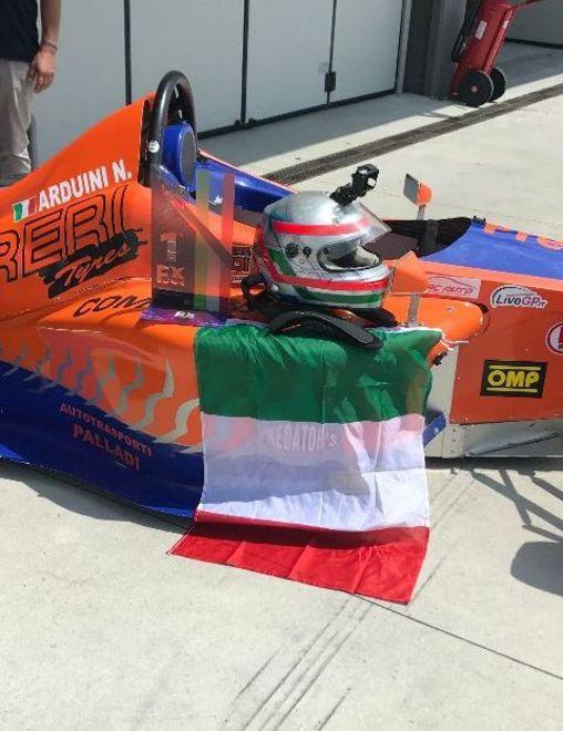 Il pilota Nicholas Arduini campione italiano nella categoria Formula X 