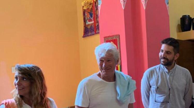 Richard Gere a Pomaia: "Le vite dei migranti non sono numeri"