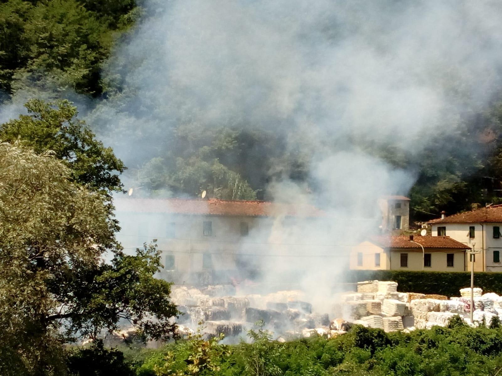 L'incendio a Ponte a Serraglio