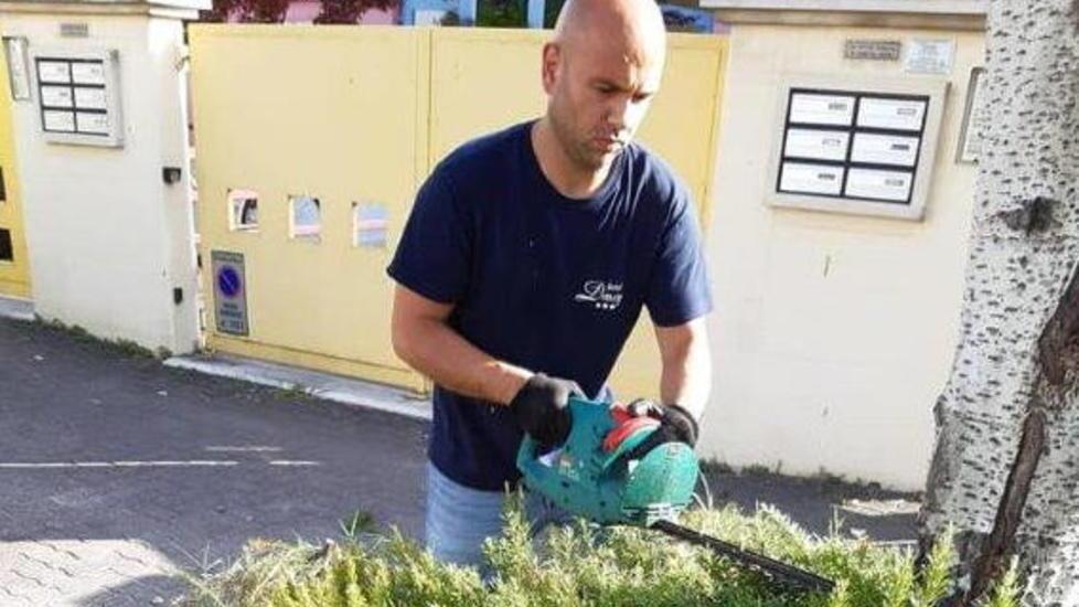 Uno dei fratelli Lotto al lavoro