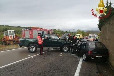 Un incidente sulla strada del Cipressino (foto d'archivio)