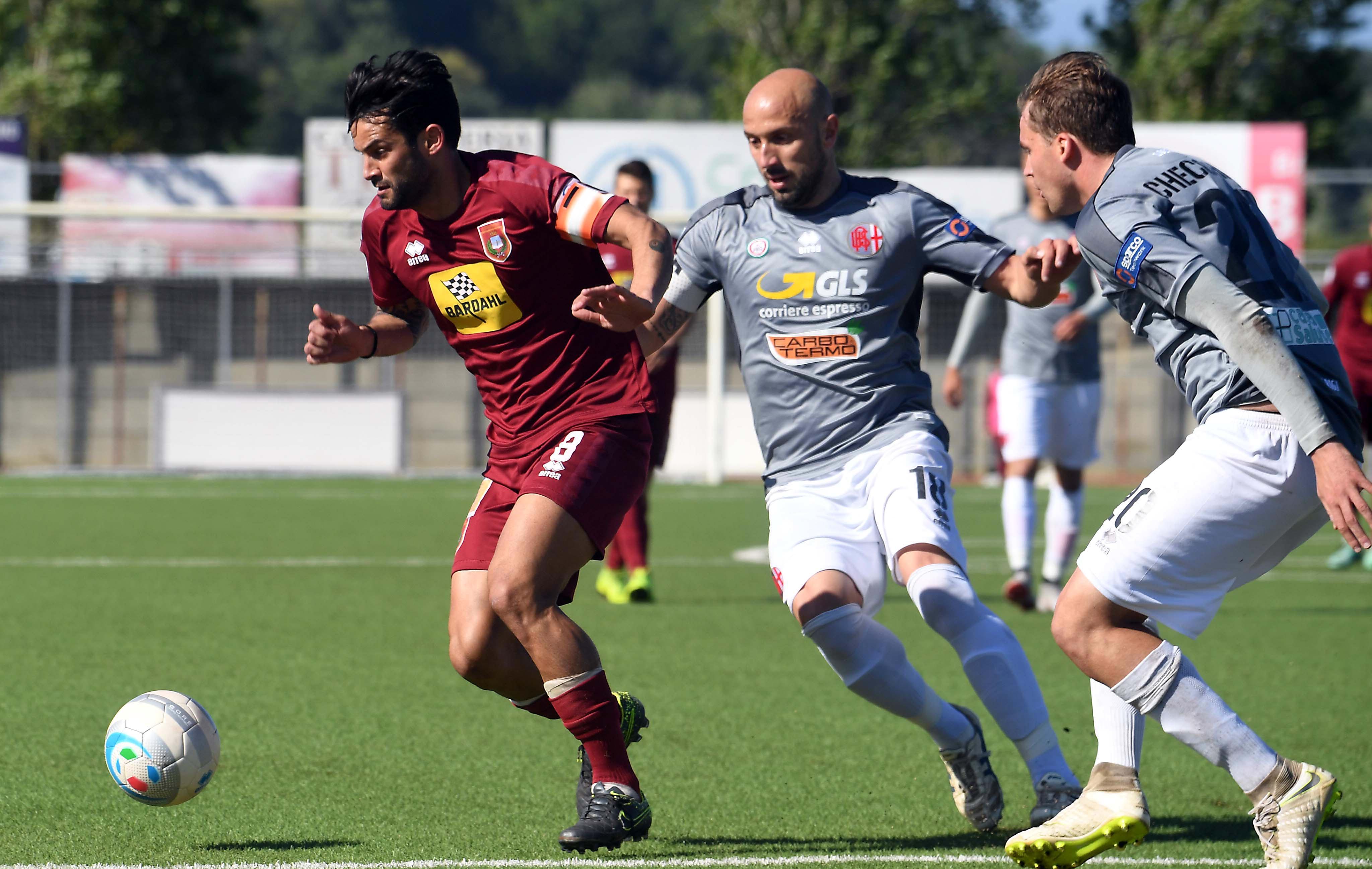 Andrea Caponi in azione