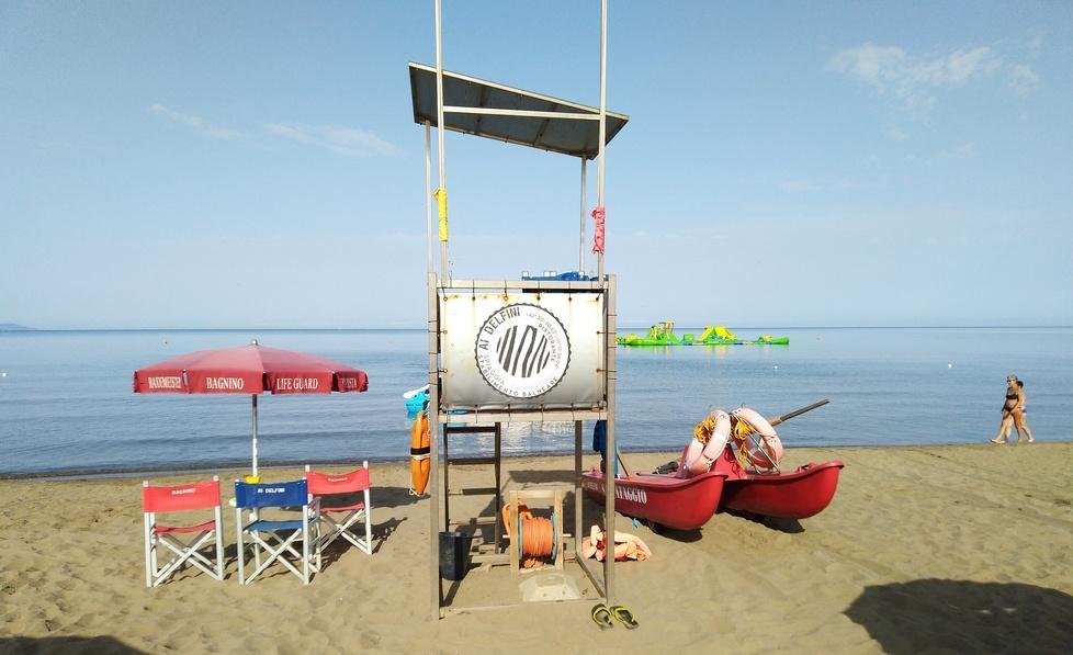 Bagno Ai Delfini: spiaggia, sport e natura Il relax a Bocche d’Albegna 