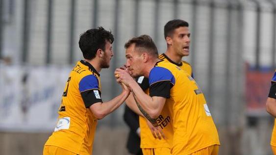 Il tacco decisivo di Marconi a Lucca votato come gol più bello della C 18-19