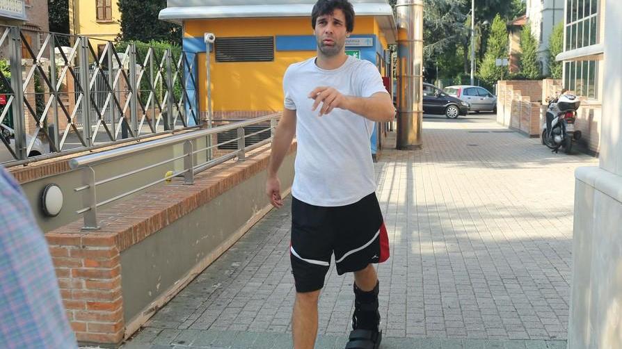 Teodosic sotto le cure del dottor Rocchi