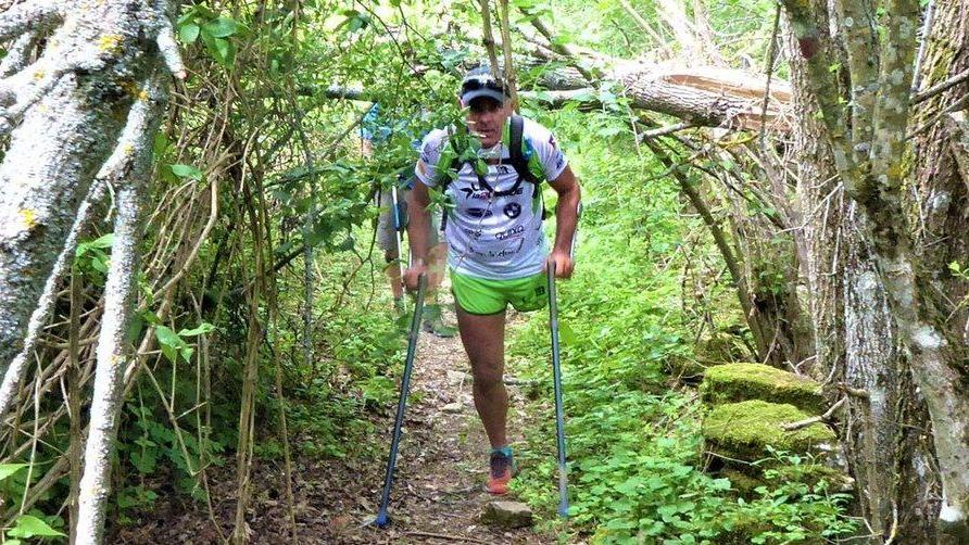 Andrea sulla via Francigena