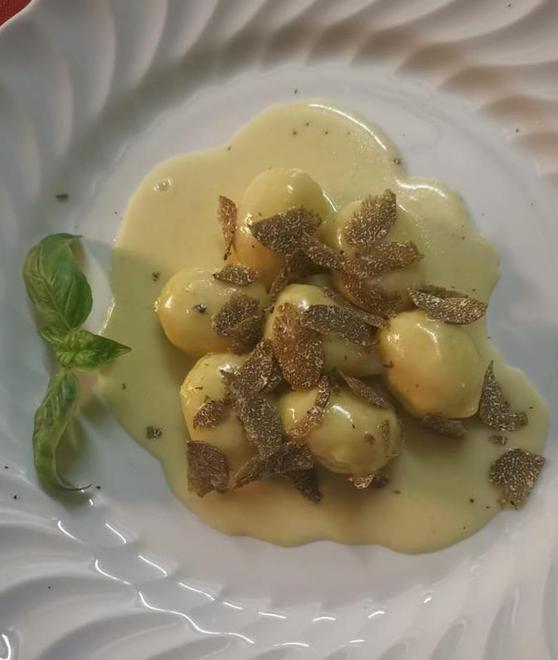 Gnocchi ripieni al tartufo Il piatto forte di Frediani