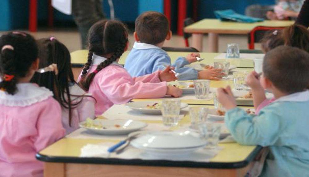 Una mensa scolastica (foto d'archivio)