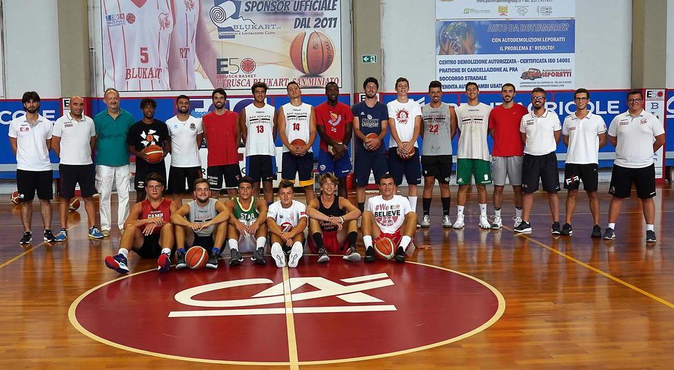 Raduno e primo allenamento per l’Etrusca