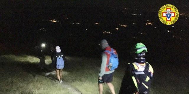 Si perdono sul Cusna Sposini trentenni salvati durante la notte