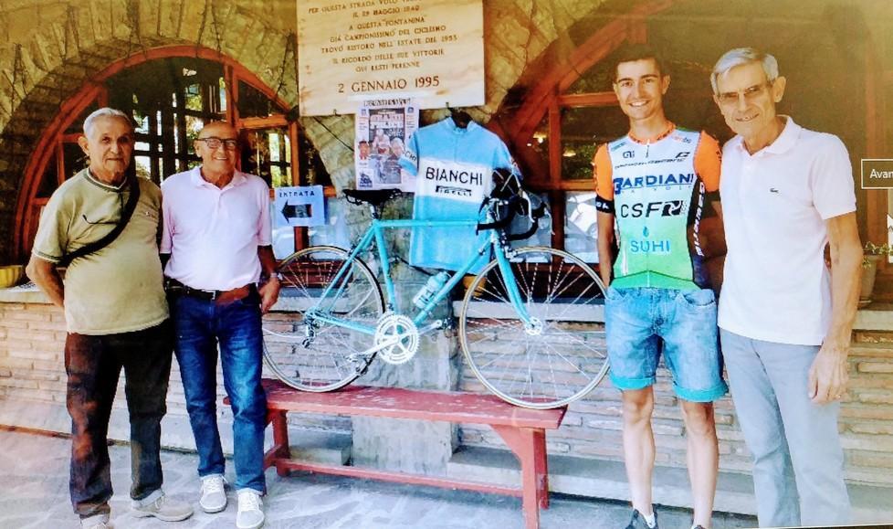 Il grande Felice Gimondi ricordato a Serramazzoni nella festa alla Fontanina 