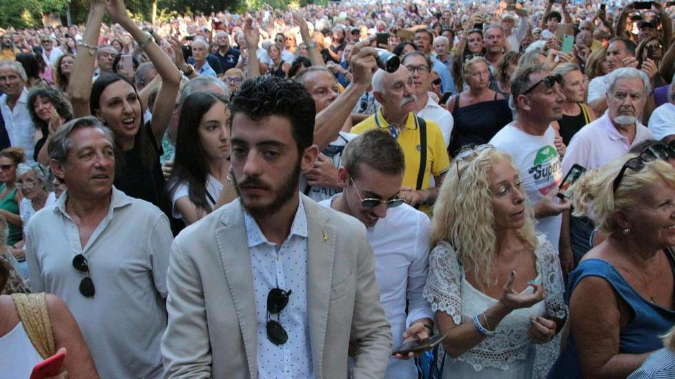 Il pubblico della Versiliana