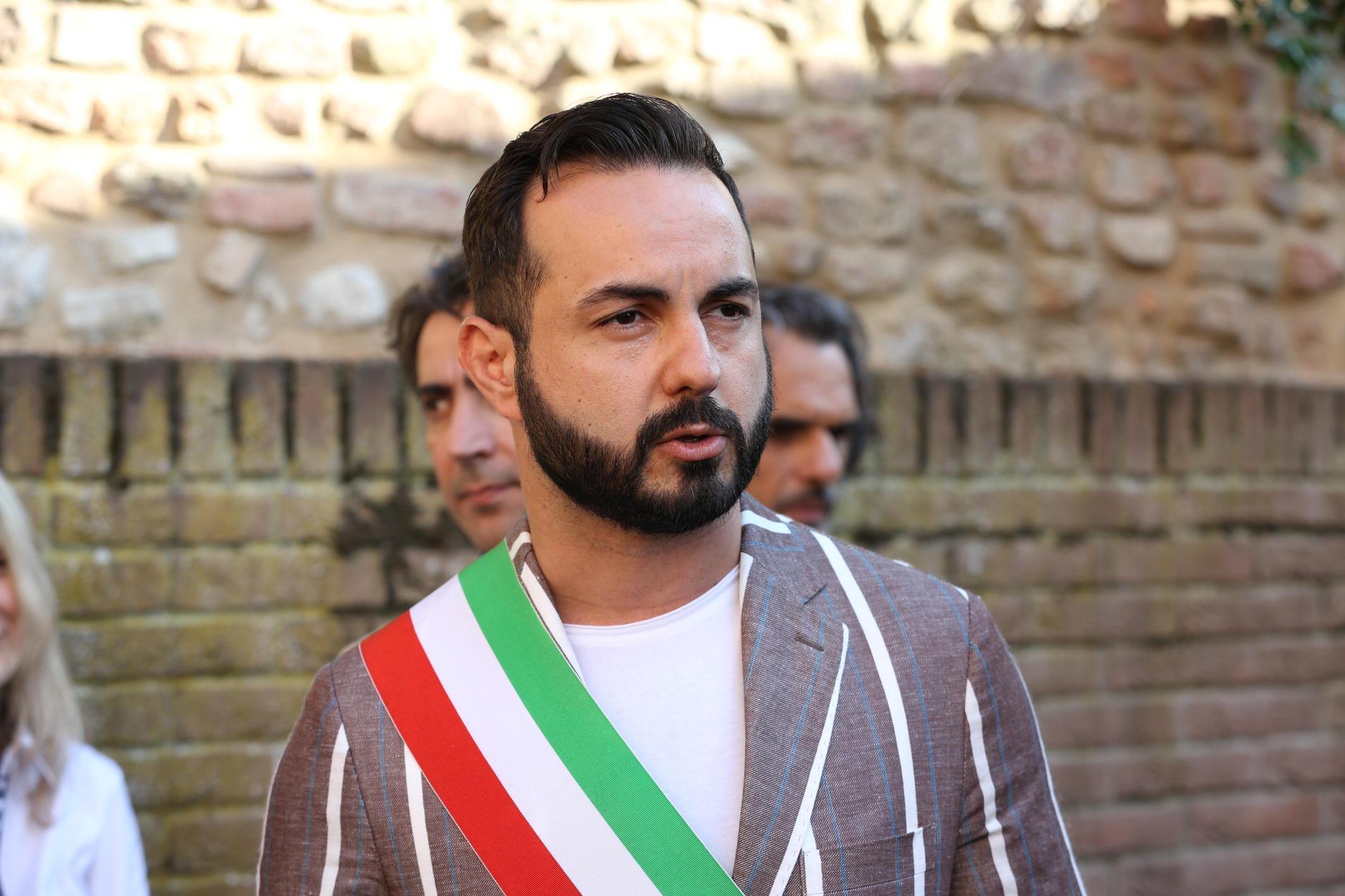 Il sindaco di Certaldo Giacomo Cucini