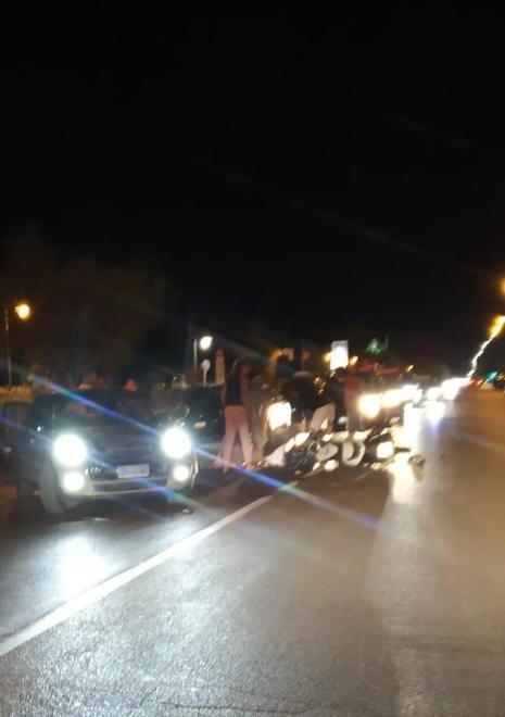 Scontro tra scooter ed auto sul lungomare