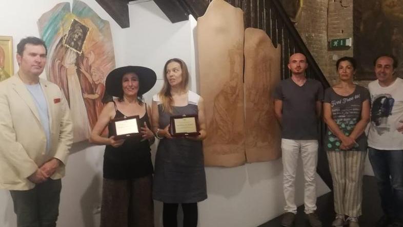 Arte sulla pelle conciata, applausi per Alma e Rosaria a Venezia