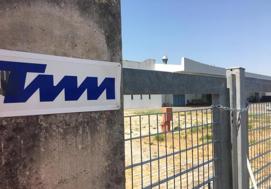 Lo stabilimento della ex Tmm di cui è iniziato lo smantellamento <QM>(foto silvi)