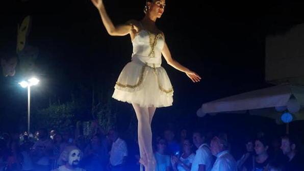 Uno spettacolo alla Notte Bianca di Tonfano