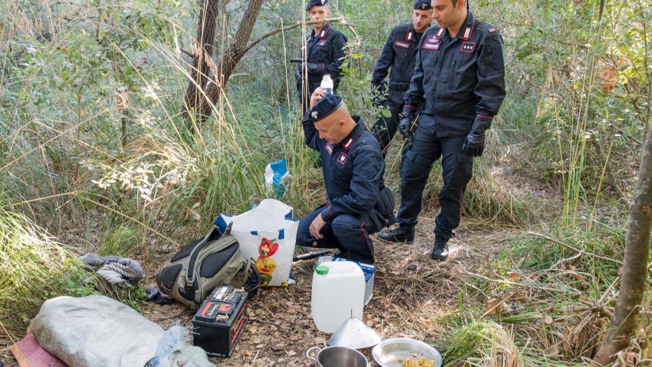 Il sequestro del carabinieri