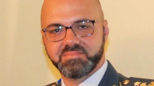 Il tenente colonnello Formica al comando della guardia di finanza