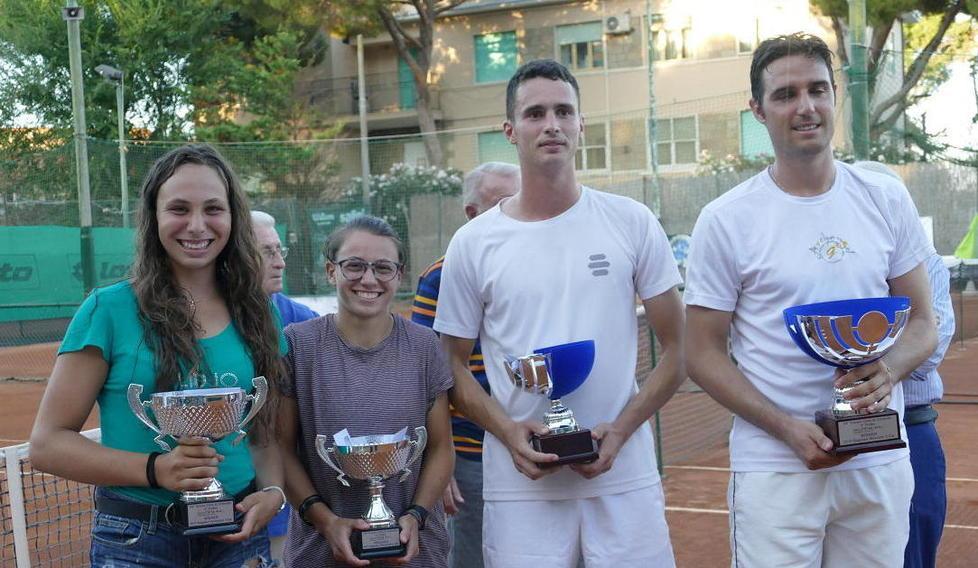 Ghedin e Pescucci trionfano al torneo Città di Orbetello Il tennis che conta è qui 
