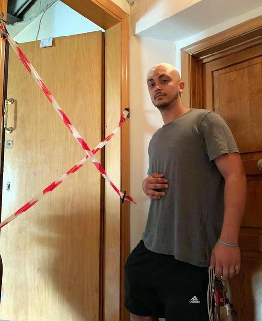 Crollo del controsoffitto Ordinanza del Comune