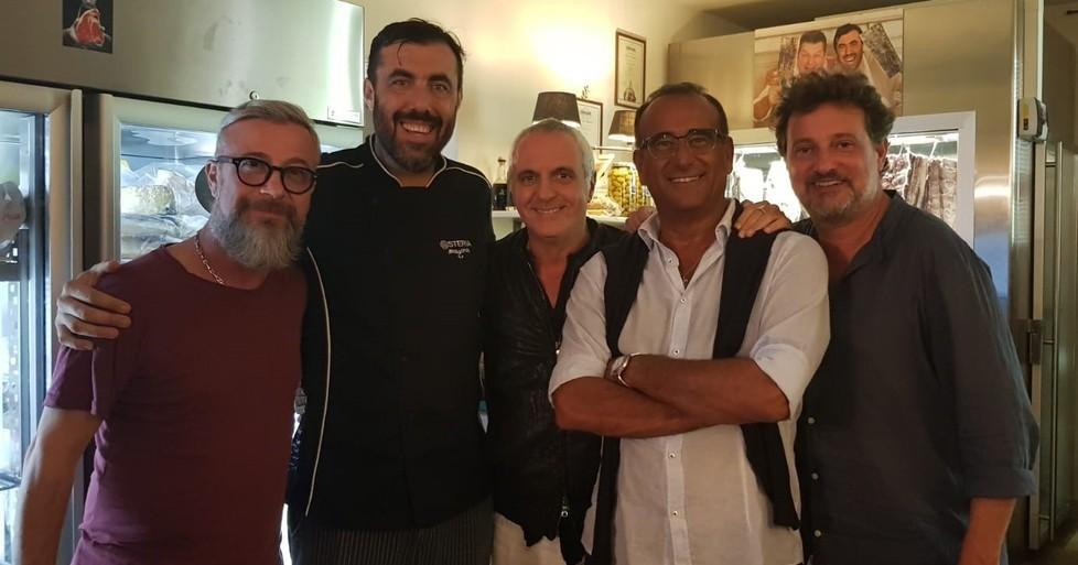 Quattro big toscani a cena
