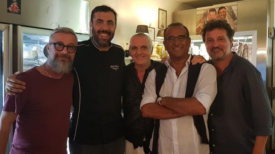 Quattro big toscani a cena
