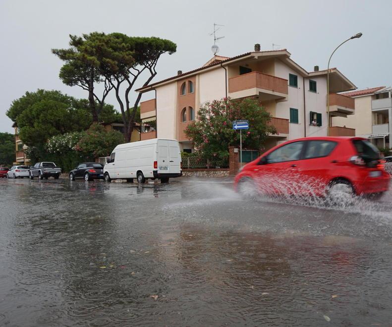 Piogge e temporali dall’Amiata a Scansano Dalle 13 è codice giallo 