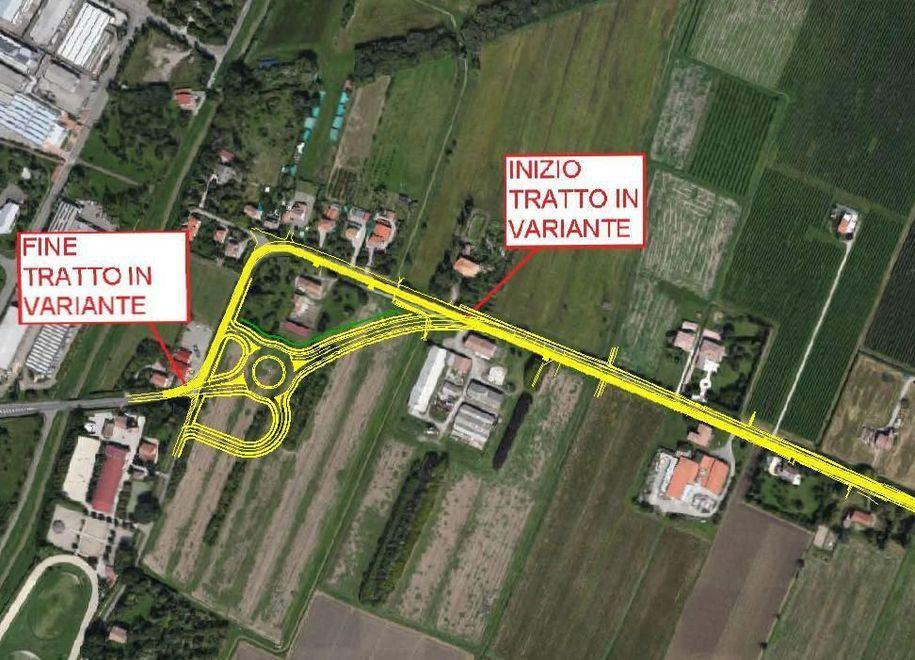 Nuova strada e una rotonda Basta curve sulla sp 486 