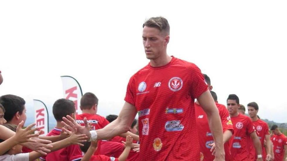 Alessio Lava di Cerreto Guidi qui durante una partita in Costa Rica