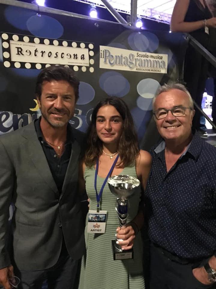 Paolo Conticini con Vittoria Franceschi e Massimo Corevi