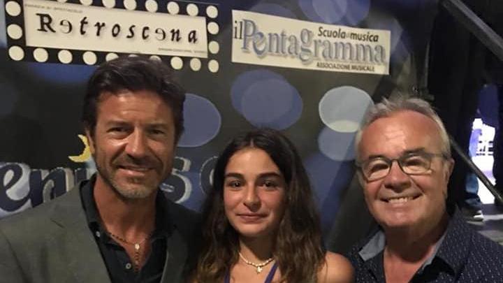 Paolo Conticini con Vittoria Franceschi e Massimo Corevi