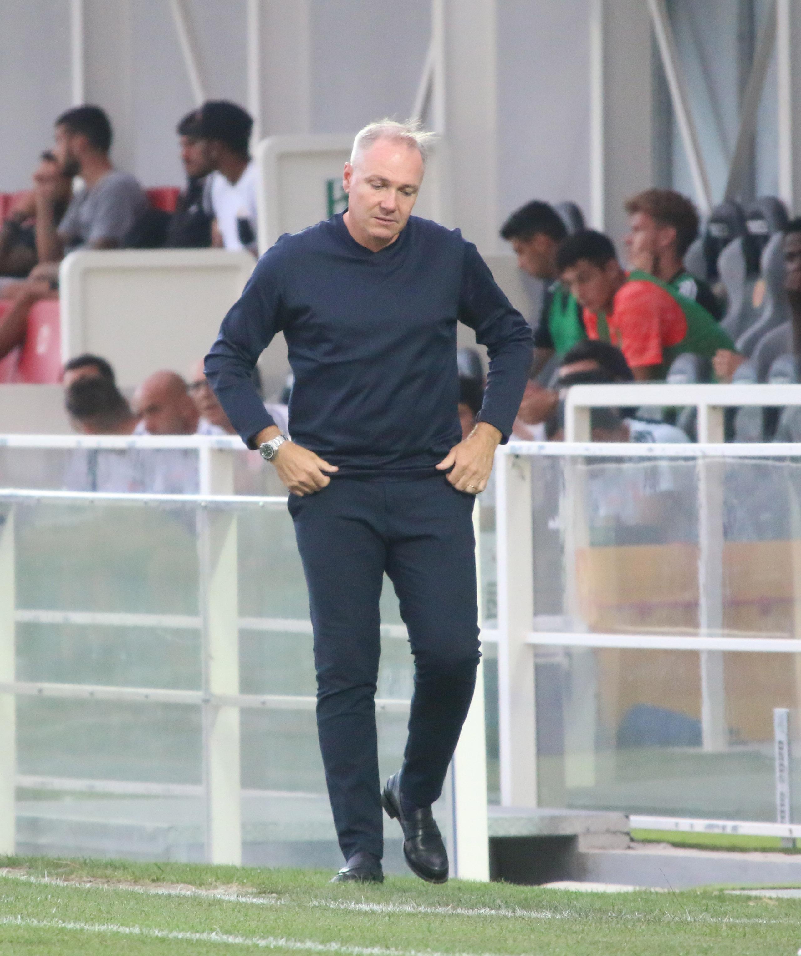 L'allenatore granata Massimiliano Alvini