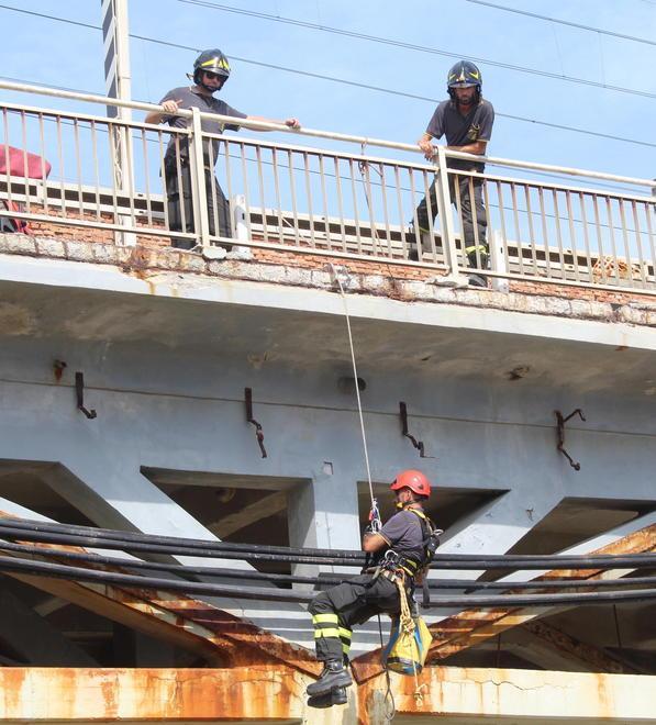 Dal crollo della canalina ai controlli