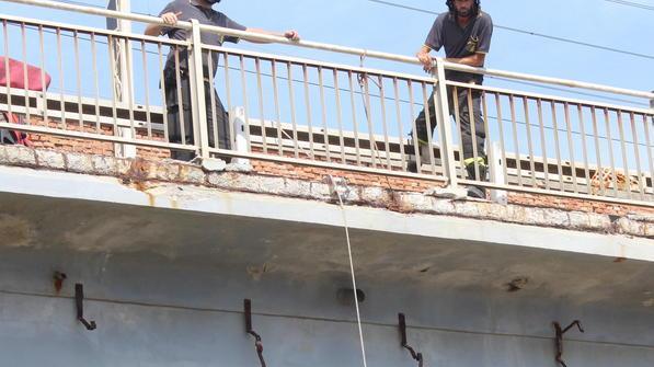Dal crollo della canalina ai controlli