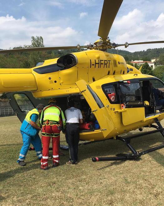 Incidente, grave un ciclista