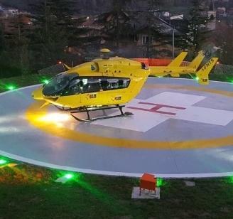 Elisoccorso in volo notturno per decine di volte in provincia 
